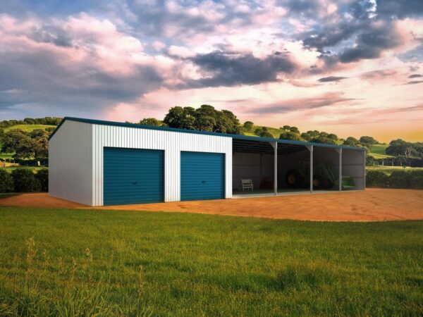 Machinery Shed Lockup Bays Gable CB