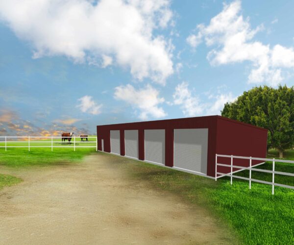 Skillion-Roof-Enclosed-Shed_Red2